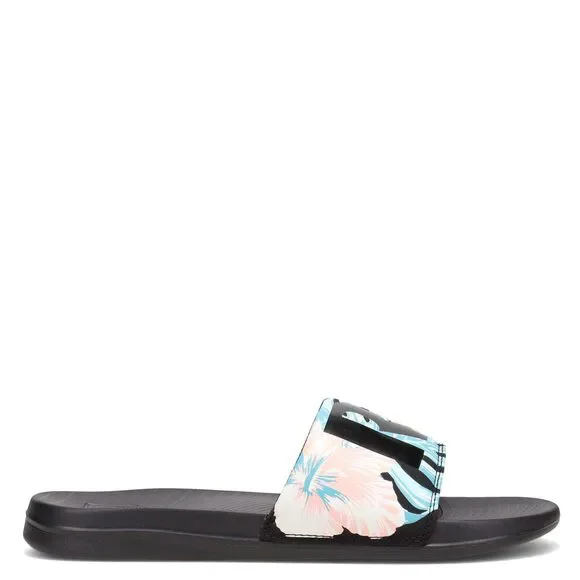 Reef One Slide Pink Hibiscus 6 B (M) #111 - Picture 2 of 7